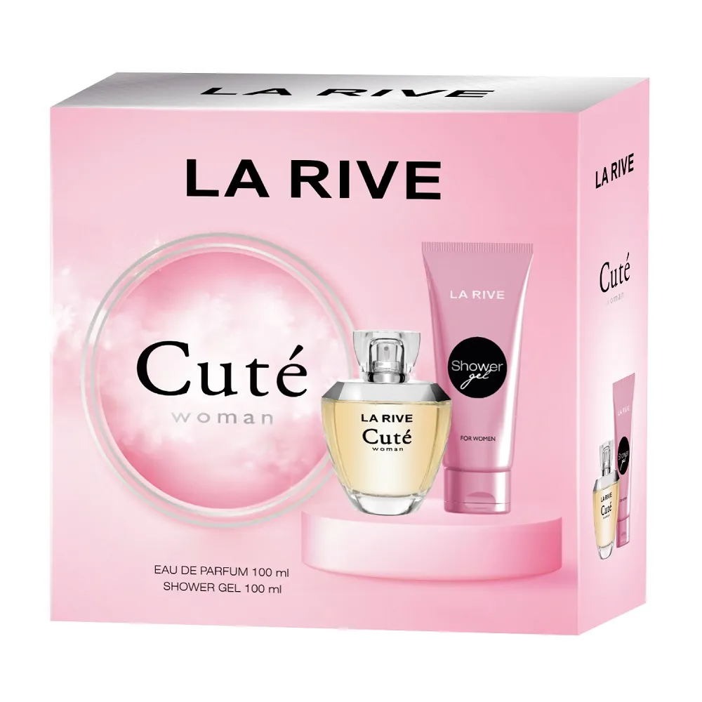 Set La Rive Woman Cute (парфюмированная вода 100мл + гель для душа 100мл)